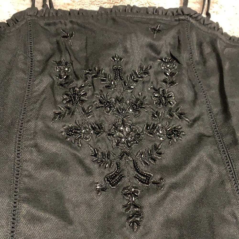 NWT Express embellished peplum tank - Picture 4 of 10